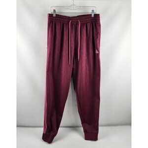 Nike Sportswear Club Pants Mens XL Burgundy Giannis Basketball Joggers Ankle Zip